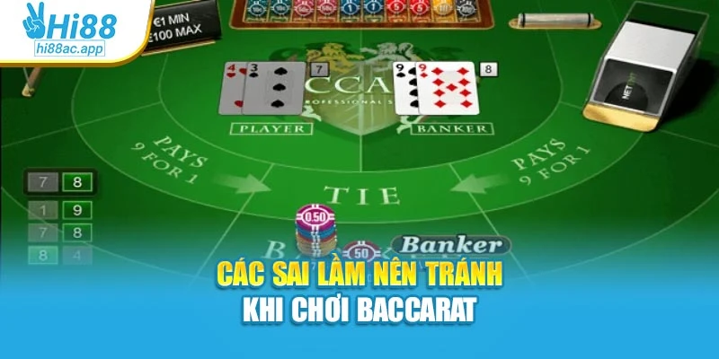 Cách Chơi Tài Xỉu Chính Xác, Hiệu Quả Và Dễ Áp Dụng Nhất 4 Các sai lầm nên tránh khi chơi baccarat