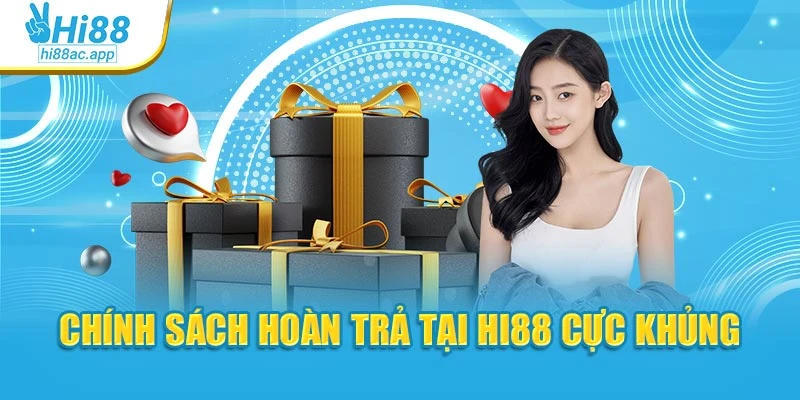 Khuyến mãi Hi88 2 Chính sách hoàn trả tại Hi88 cực khủng